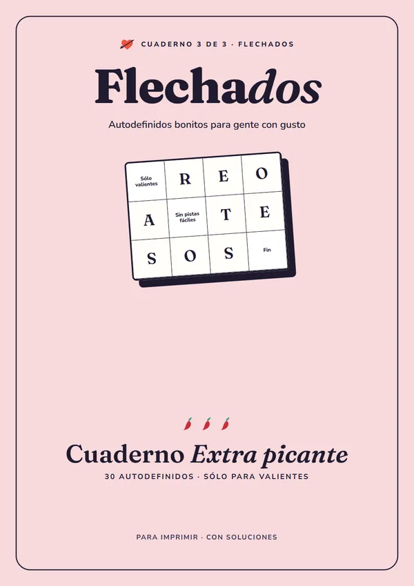 Cuaderno Extra picante de Flechados